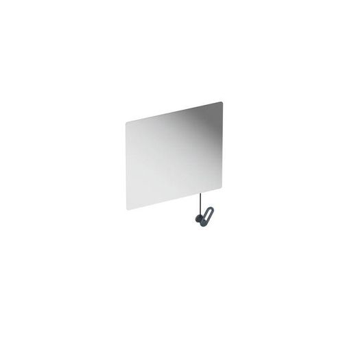 Hewi S 801 Kippspiegel 801.01B10092 600x540x6mm, mit Seilumlenkung, matt, anthrazitgrau