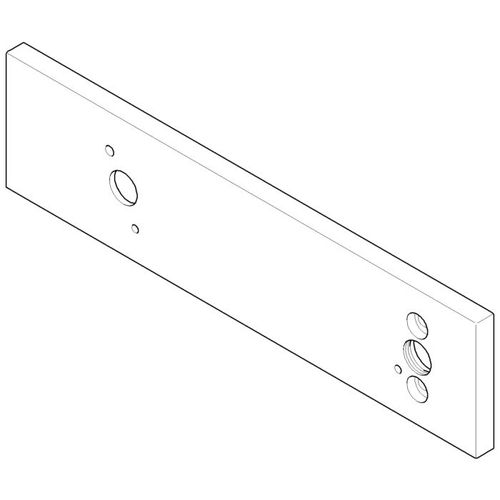 Dornbracht eVALVE Rosette 091102133-06 091102133 240 x 60 x 9 mm platin matt