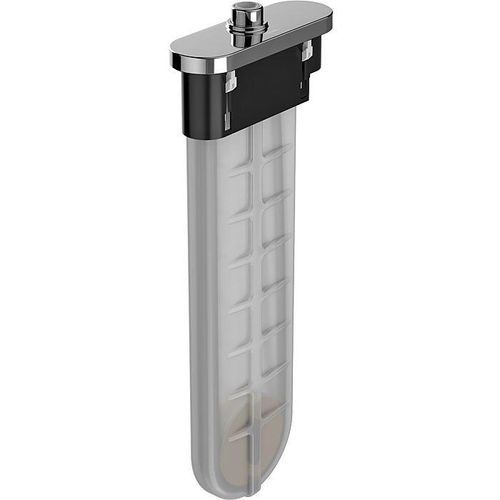 hansgrohe sBox Wannenrandset 28020000 chrom, oval, für Wannen- und Fliesenrand