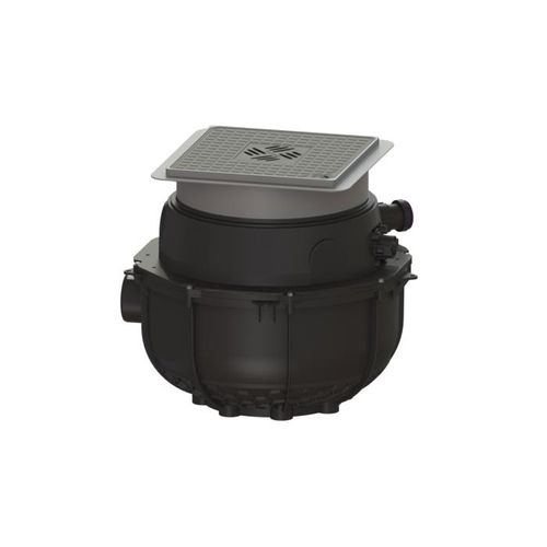 Kessel Aqualift S Hebeanlage 280500SC GTF 500-S1 resistant, schwarz, zum Einbau in Bodenplatte, 230 V