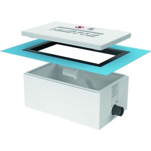 Bette Installationsbox B57-0400 mit Deckel, aus Piocelan