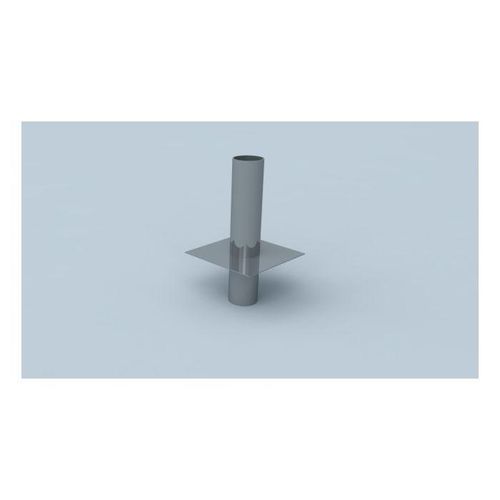 Bertrams Ewr Kaminkopfverlängerung 21KV750-180-2 Ø 180 mm, einwandig, 750 mm, rundes Einsteckende, Edelstahl V4A