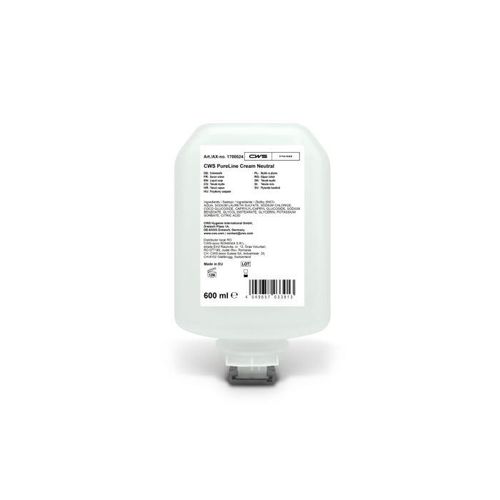 CWS PureLine Cream Neutral 600 ml 1700524 VPE mit 8 Flaschen