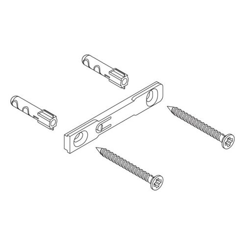 Hewi System 162 Befestigungsmaterial BM1220 für WC-Papierhalter 162.21.100/200XA