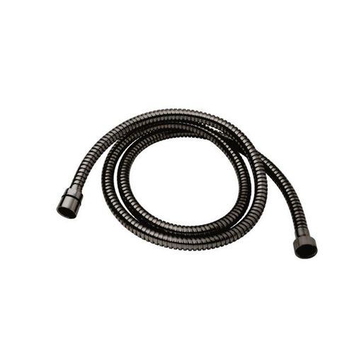 Herzbach Design iX PVD Metallflex-Brauseschlauch 21.936300.1.40 Black Steel, Brauseschlauch 1500 mm, Metall-Agraff