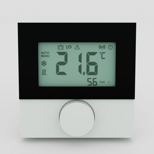 Möhlenhoff Raumbediengerät Display F, RDS 61011-N7 mit Feuchtesensor Alpha Smartware Raumbediengerät
