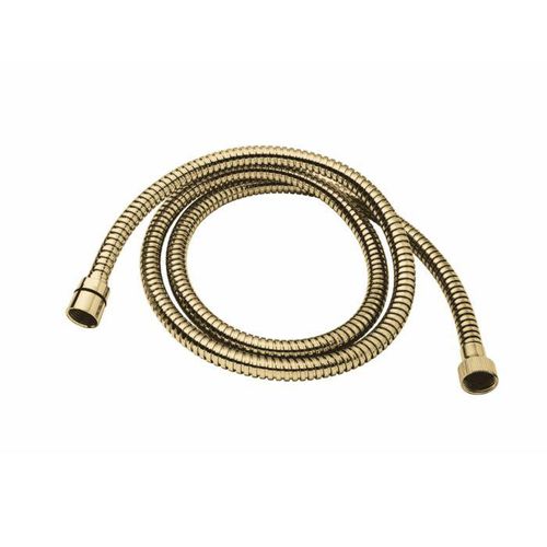 Herzbach Design iX PVD Metallflex-Brauseschlauch 21.926300.1.41 Brass Steel, Brauseschlauch 1250 mm, Metall-Agraff