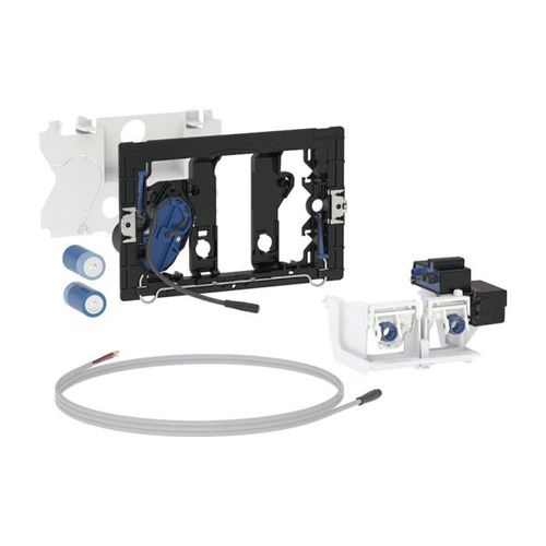 Geberit WC-Steuerung 115885006 Batteriebetrieb, 2-Mengen-Spülung, für externen Taster