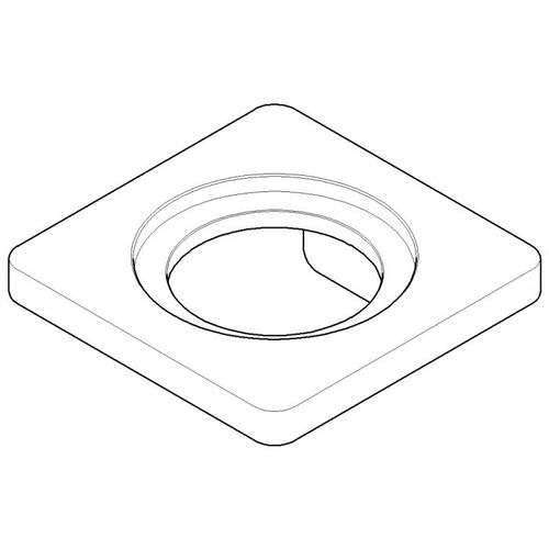 Dornbracht Wandhalter Glashalter - c 081795507-00 chrom