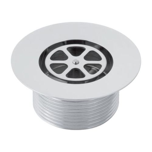 Geberit Ablaufventil mit Rundgewinde G1 152901211 1/2" di40 glanzverchromt H 4,5