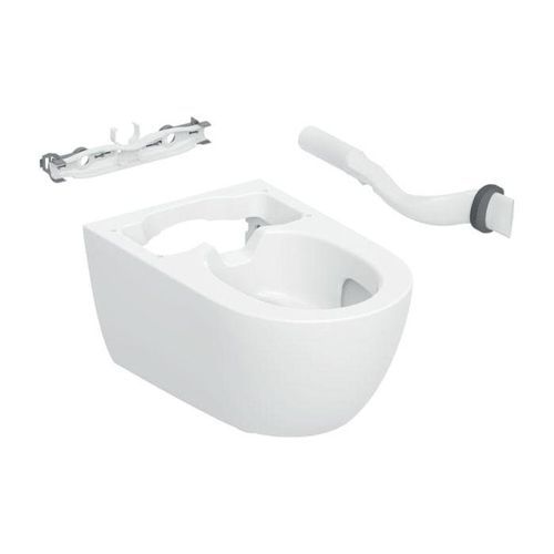 Geberit WC-Keramik für AquaClean Alba 245823011 weiß, Ersatzkeramik, ohne Technik