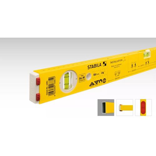 STABILA Wasserwaage Typ 80 M Installation 16881 60 cm