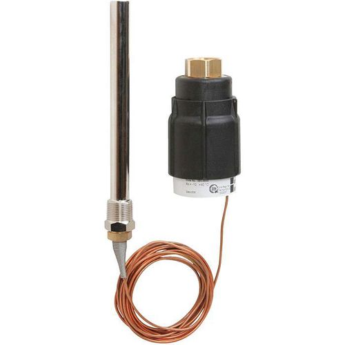 Danfoss thermostatischer Antrieb 065-0600 Sollwert -10 - 40 C, m,Tauchhülse R3/4