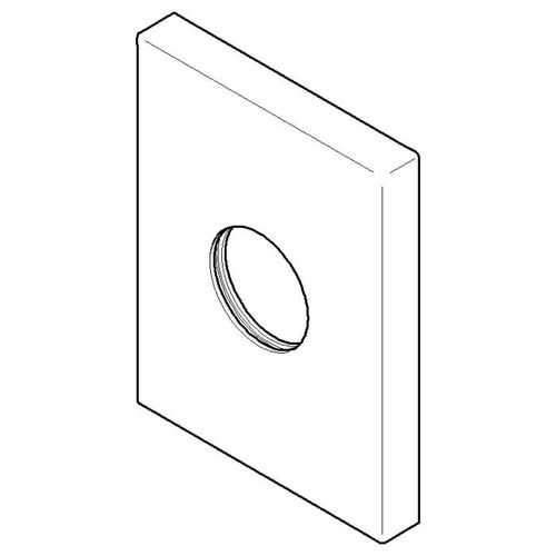 Dornbracht Rosette Wandanbindung Reg 092767009-00 chrom