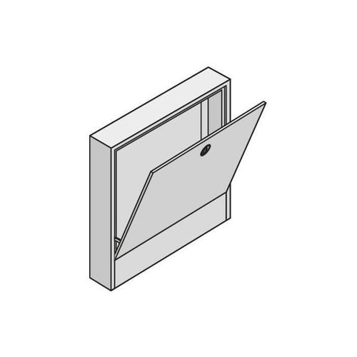 Uponor Vario Aufputz-Verteilerschrank 1045480 AP3, 1000 mm, pulverbeschichtet, verzinktes Stahlblech