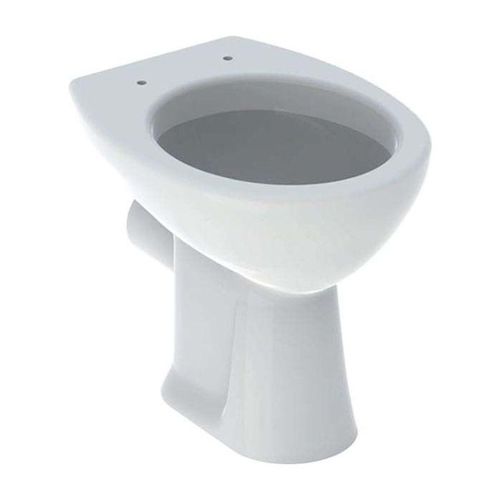 Geberit Standflachspülklosett Renova 201000600, weiss KeraTect, 6 l, Abgang waagerecht