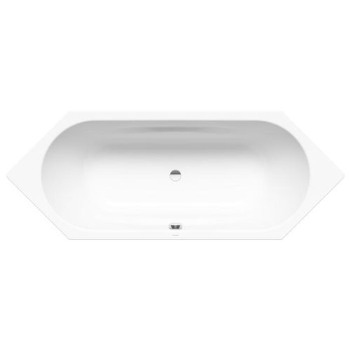 Kaldewei Vaio Duo 6 952 Sechseck-Badewanne 210 x 80 x 43 cm, weiss, Perl-Effekt