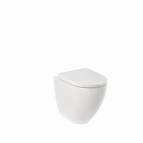 Kludi RESA D Spiralflush-Stand-WC 24WCB0443 52 cm, Universalförmiger Abfluss Weiß glänzend