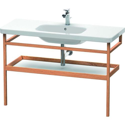 Duravit DuraStyle Handtuchhalter DS988409176 114 x 44 cm, taupe/europäische Eiche massiv, mit Ablage