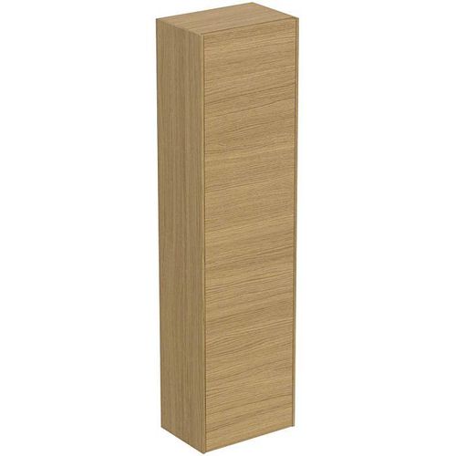Ideal Standard Conca Hochschrank T3956Y6 1 Tür, 37x25x140 cm, Halbhochschrank, Eiche hell Furnier