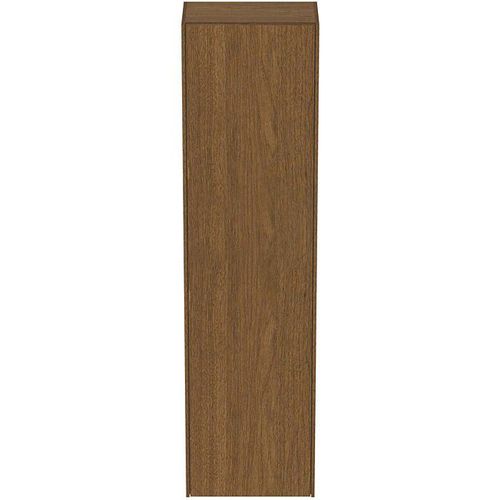 Ideal Standard Conca Hochschrank T3956Y5 1 Tür, 37x25x140 cm, Halbhochschrank, Walnuss dunkel Furnier