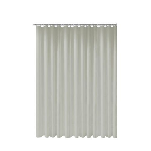 Keuco Duschvorhang Plan uni 14944000220 200 x 200 cm, 11 Ösen, ecru