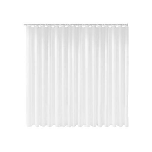 Keuco Duschvorhang Plan uni 14943000130 300 x 180 cm, 16 Ösen, weiss
