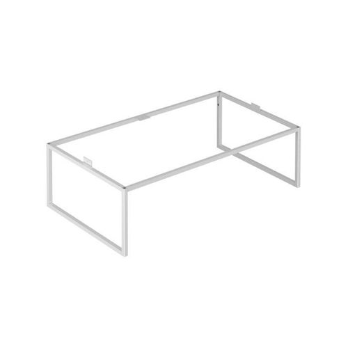 Keuco X-Line Bodengestell 33198970003 80x25,5x47cm, Dekor vulkanit matt beschichtet, Glas vulkanit matt