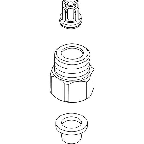 Ideal Standard Siebaufnahme innen u. aussen G3/8, A962215AA Chrom