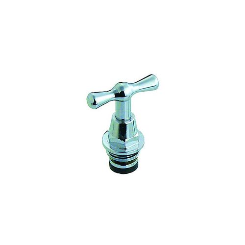 Aalberts Sepp Knebelgriff-Oberteil 0001411 DN 15, Messing verchromt