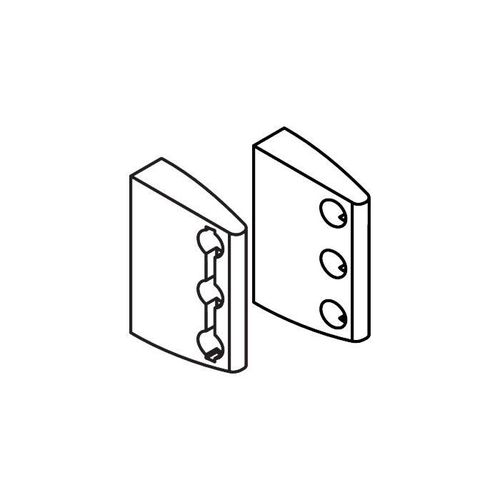 hansgrohe Relinghalter Pharo Duschpaneel 96670450 Exclusiv ML10/M10 weiss