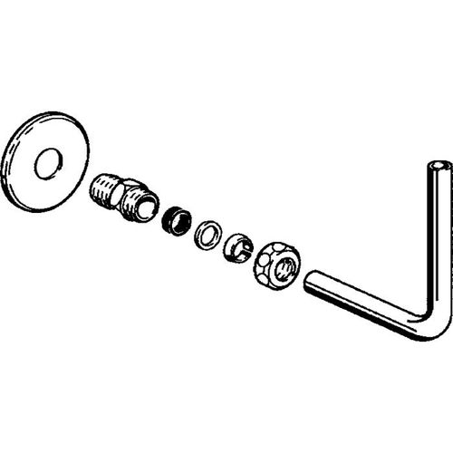 Hansa Kaltwasserrohr 210 mm 59905126