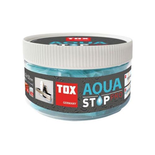 Tox Aqua Stop Pro Allzweck-Dichtdübel 6/38 014271011 VPE = 40 Stück, Dübel mit Schrauben