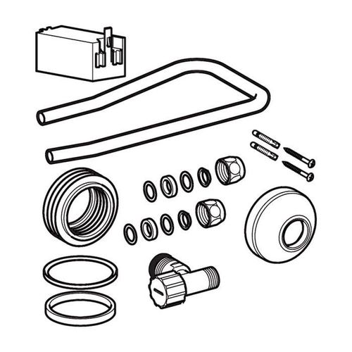 Geberit Servicepaket 216732001 für Aufputz-Spülkasten 140