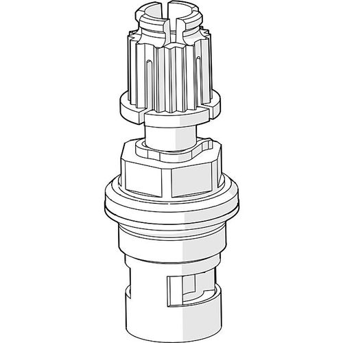 Hansa Oberteil G3/8 90 Gr SW 15 warm 59913260