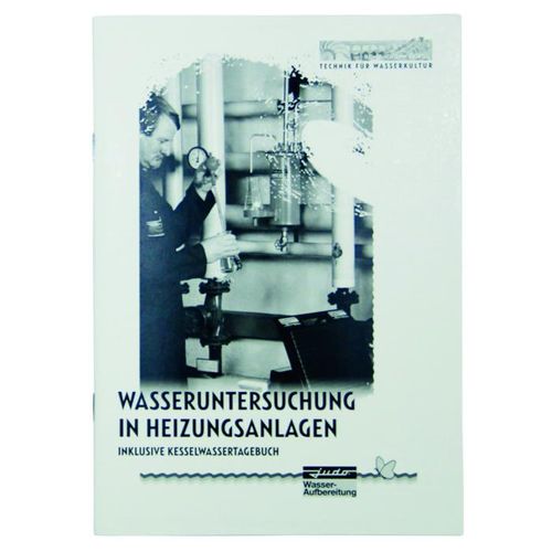 Judo Kesselwassertagebuch 8690063 zur Erfassung der gemessenen Werte