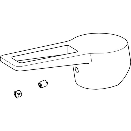 Hansa Bügelhebel Twist seitenbedient 59914200 chr