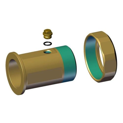 Grünbeck softliQ Einlegeteil 185000040000 mit Impfstelle G 1/4, für Delta-p 2"