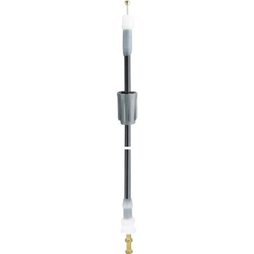 Viega Bowdenzug 678586 L 600mm, Kunststoff grau, für Spüler mit Kunststoffmutter