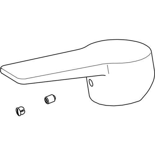 Hansa Hebel Twist seitenbedient komplett 59914199