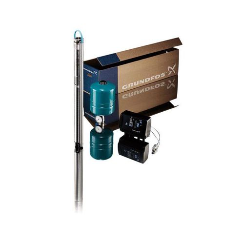 Grundfos Unterwasserpumpe 96524501 mit 40 m Unterwasserkabel 3x 1,5 qmm flach