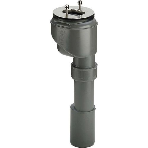 Viega Domoplex Funktionseinheit 279226 85mmxDN 40/50, Kunststoff grau, für Ablaufloch d= 65mm