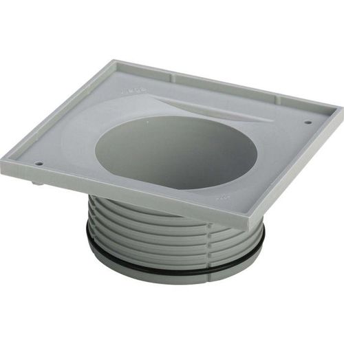 Viega Advantix Aufsatzrahmen 534493 150x150mm, Kunststoff grau, mit Kunststoffrahmen
