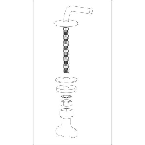 Pagette Pagette Saxo Befestigung 792840600 Edelstahl