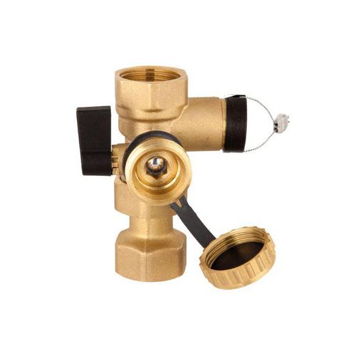 Afriso Kappenventil 77949 G 3/4 x 3/4, mit integriertem KFE-Hahn G 3/4