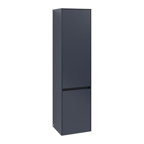 Villeroy und Boch Collaro Hochschrank C03300VQ 40,4x153,8x34,9cm, Anschlag links, marine blue