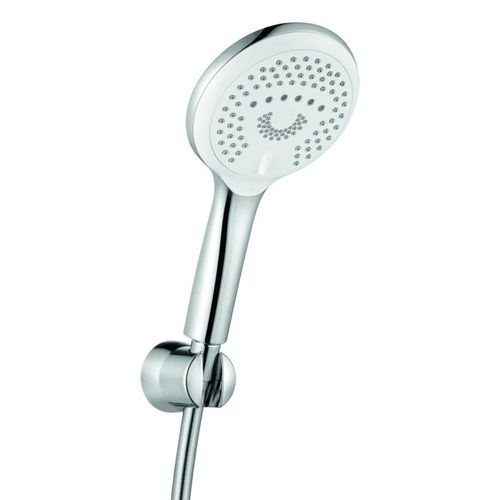 Kludi Freshline 3S Brause-Set 679500500 chrom, Wandhalter, Handbrause, Brauseschlauch