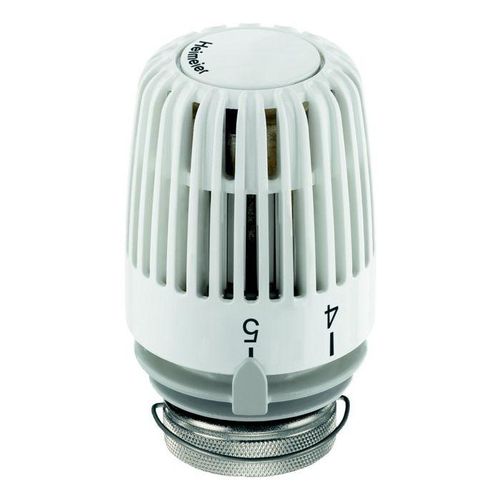 Heimeier Thermostat-Kopf 6120-20.500 20 °C, weiß, versetzter/begrenzter Sollwertbereich