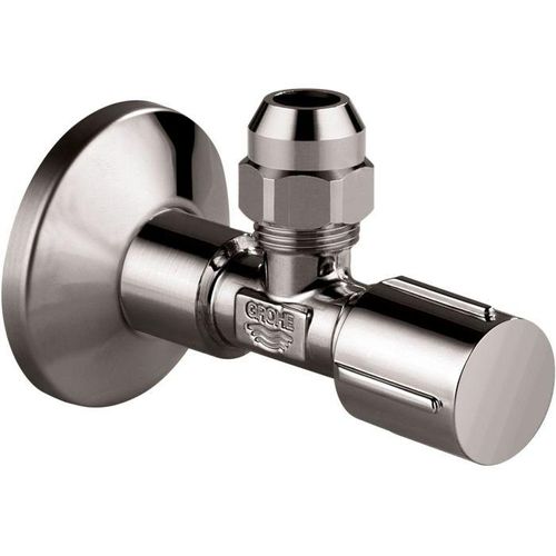Grohe Eckventil 22039A00 hard graphite, DN 15, selbstdichtendes Anschlussgewinde