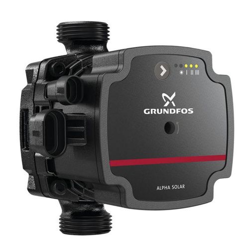 Grundfos Alpha Solar Primärpumpe 98989298 15-75, Baulänge 130 mm, PN10, 230 V